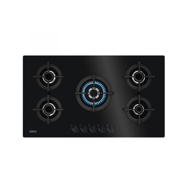 ZANUSSI BI GAS HOB 90CM ZGO98520BA - Image 1