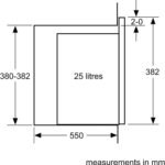 BOSCH BI MICROWAVE 25 LTR BLACK COLOR BEL554MS0M - Image 5