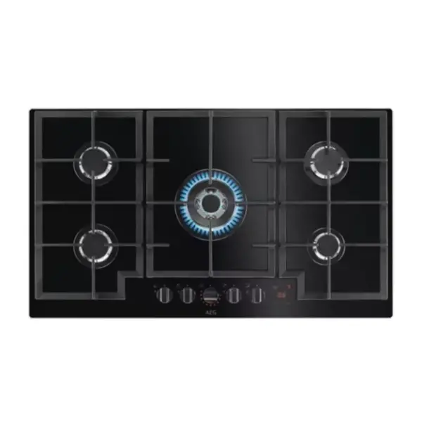 AEG BI GAS HOB 90CM ITALY HKB95450NB - Image 1
