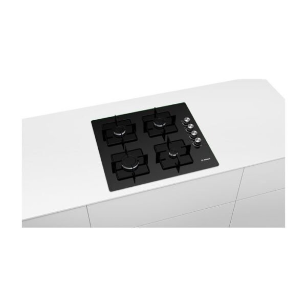 BOSCH BI GAS HOB 60 CM BLACK GLASS POP6C6O12M - Image 5