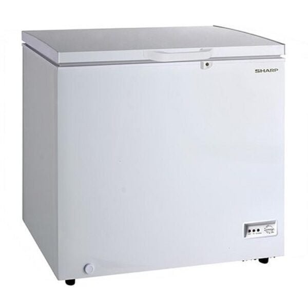 SHARP CHEST FREEZER 190LTR WHITE  W 76CM D 56CM SCF-K190X-WH3 - Image 1