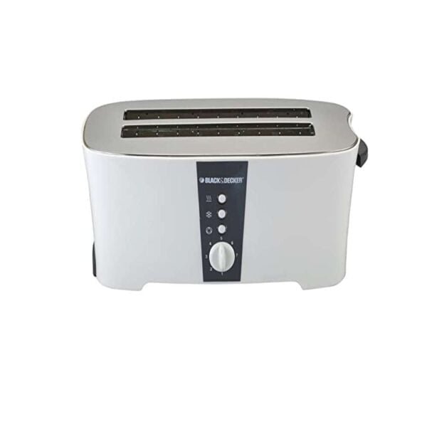 BLACK & DECKER TOASTER MAKER 4 SLICE 1350W ET124 - Image 1