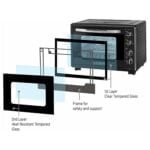 BLACK & DECKER ELECTRIC OVEN 55L TRO55RDG - Image 2