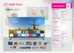 SKILLTECH TV 50 INCH 4K UHD Smart Frameless SK5050S4KFL - Image 2