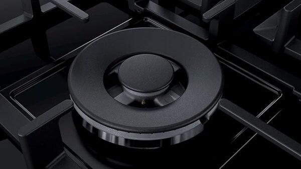 BOSCH BI GAS HOB 90 CM CAST IRON CERAMIC GLASS PPS9A6B90M - Image 3