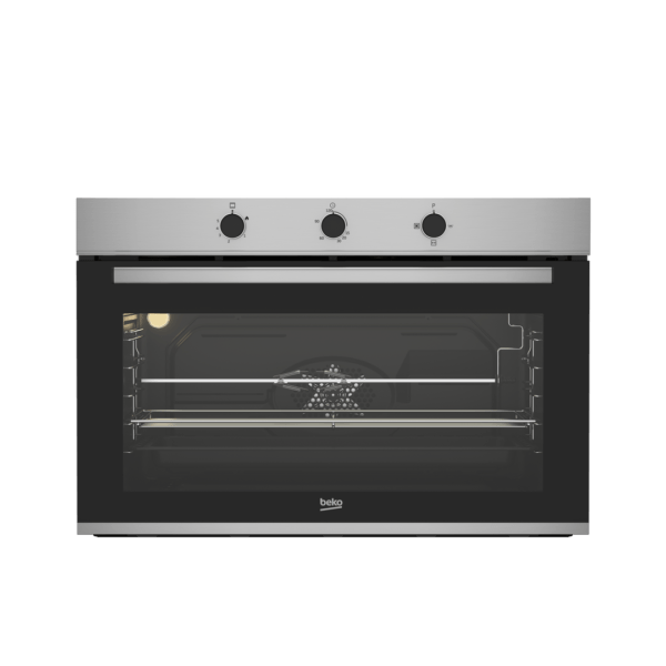 BEKO BI GAS OVEN 90CM 96LTR BBWHT12101XS - Image 1