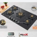 HINDWARE BI GAS HOB CAMELIA 516517 86 CM - Image 2