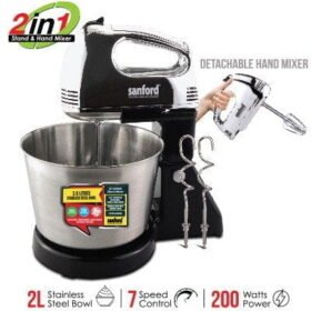 SANFORD STAND MIXER 2L 200W SF1359SM BS