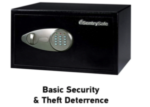 SentrySafe X105 Security Safe with Digital Keypad.