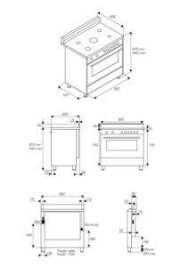 LAGERMANIA FUTURA CKR TUS95C81CX W/FAN 90x60SS ITALY - Image 3