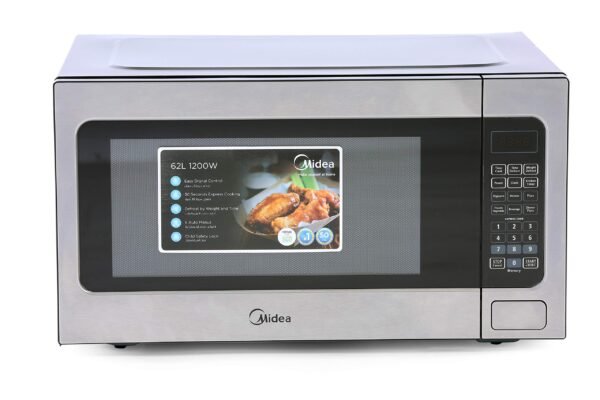 MIDEA MICROWAVE 62 LTR  STEEL EM262AWY - Image 1