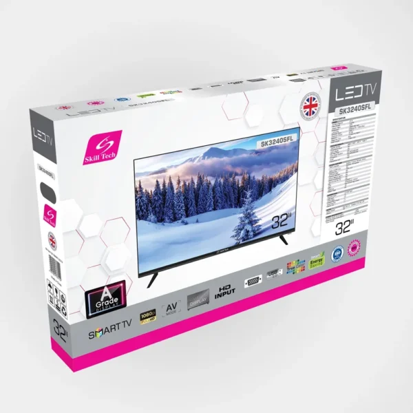 SKILLTECH TV 32 INCH SMART FRAMELESS LED TV SK3240SFL - Image 2