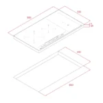 TEKA BI CERAMIC HOB 90CM induction IZS 96700 - Image 2