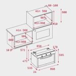 TEKA BI GAS OVEN WITH ELECTRIC GRILL 90CM CLOSS DOOR (FAN) HSF 924 G - Image 2