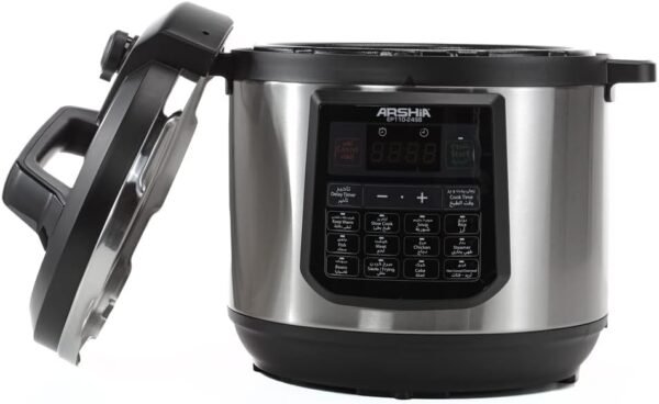ARSHIA PRESSURE COOKER 8L EP135-3176 - Image 4