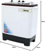 CLIKON WASHER TWIN TUBE 7 KG CK622 - Image 2