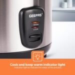 GEEPAS RICE COOKER 1.5L 500W GRC35040 - Image 4