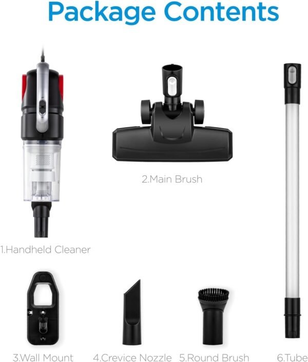 MIDEA Vacuum Cleaner Stick Black 450W 20S - Image 2