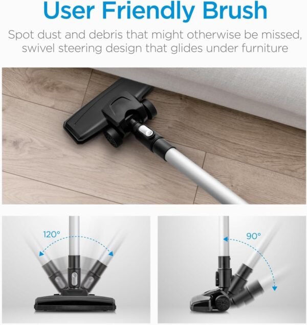 MIDEA Vacuum Cleaner Stick Black 450W 20S - Image 5