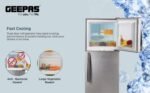 GEEPAS REFRIGERATOR FROST 200 LTR SILVER COLOR GRF2209SXE - Image 5