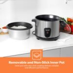 GEEPAS RICE COOKER 1.5L 500W GRC35040 - Image 6