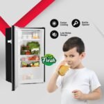 GEEPAS REFRIGERATOR SINGLE DOOR BLACK COLOR 120L GRF1212BXE - Image 8