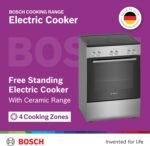 BOSCH CERAMIC COOKER 60 CM FREESTANDING HKL060070M - Image 5