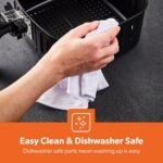 GEEPAS AIR FRYER 7.5 LTR 1.800W GAF37530UK - Image 8