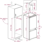 TEKA BI REFRIGERATOR 275L CI3 330 NF - Image 2