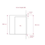 TEKA BI MICROWAVE 25L ML 825 TFL BK - Image 2