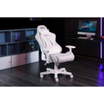 Devo Gaming Chair - Viola White - Image 7