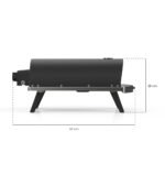 ZIIPA PIZZA GAS OVEN CHARBON ZIIPA22-043 - Image 12