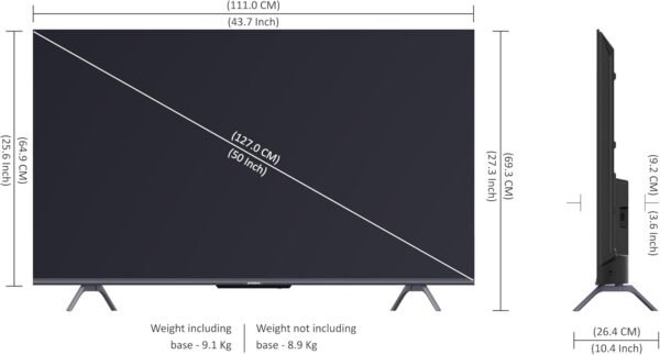 SKYWORTH LED TV 50 INCH 50SUE9320F - Image 8