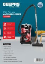 GEEPAS VACUUM CLEANER  25 LTR 2300W - GVC 2598 - Image 4