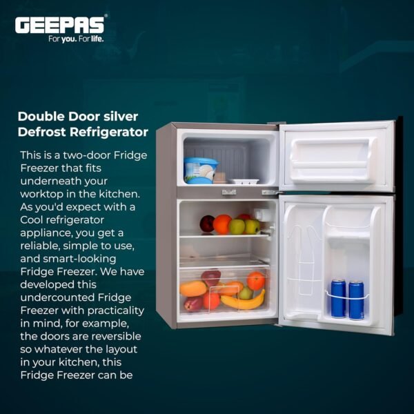 GEEPAS REFRIGERATOR 125L DEFROST GRF1259GPE - Image 9