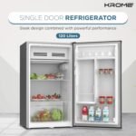 KROME REFRIGERATOR 120 LTR SINGLE DOOR KR-RDC120H - Image 10