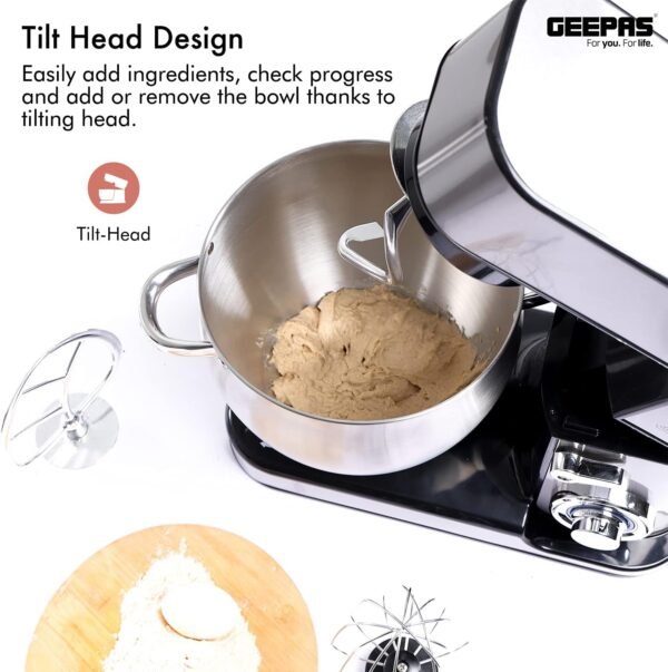 GEEPAS STAND MIXR 10 L GSM43041 - Image 4