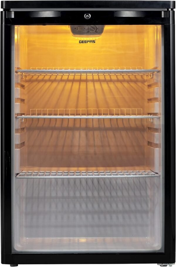 GEEPAS SHOW CASE CHILLER 165 LTR GSC1601BE - Image 3