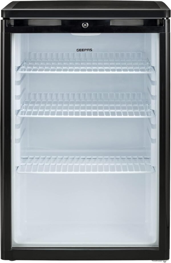 GEEPAS SHOW CASE CHILLER 165 LTR GSC1601BE - Image 1