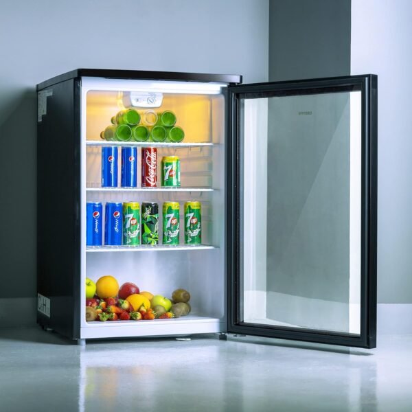 GEEPAS SHOW CASE CHILLER 165 LTR GSC1601BE - Image 4