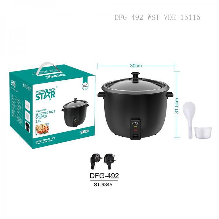 1657073789363033698 WINNING STAR RICE COOKER 4L 1000W MADE IN CHINA ( 1 YEAR FULL WARRANTY ) - Image 1
