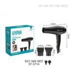 WINNING STAR HAIR DRYER 2400W ST-5714 MADE IN CHINA ( 1 YEAR FULL WARRANTY )