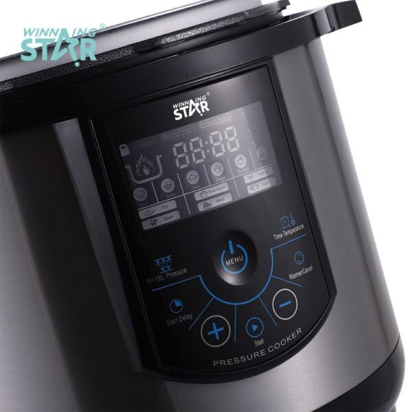WINNING STAR PRESSURE COOKER 10L 1600W ST-9336 MADE IN CHINA ( 1 YEAR FULL WARRANTY ) - Image 2
