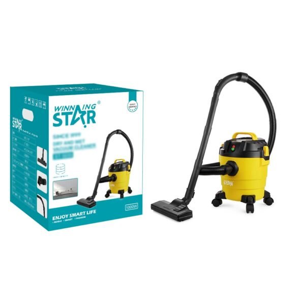 WINNING STAR VACUUM CLEANER Wet and Dry 1000W 10L ST-5035 MADE IN CHINA ( 1 YEAR FULL WARRANTY ) - Image 1
