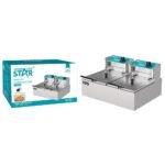 WINNING STAR DEEP FRYER DOUBLE 6L 2500W ST-9202 MADE IN CHINA ( 1 YEAR FULL WARRANTY )