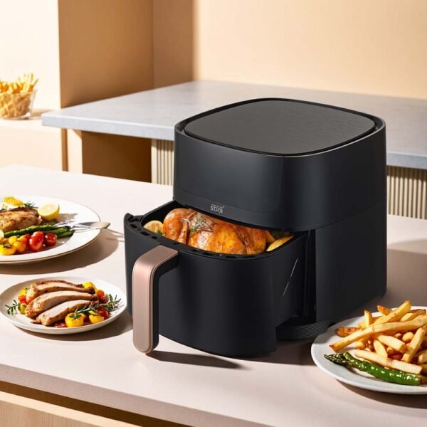 WINNING STAR AIR FRYER 6.0 LTR 1500W ST-9652 MADE IN CHINA ( 1 YEAR FULL WARRANTY ) - Image 6