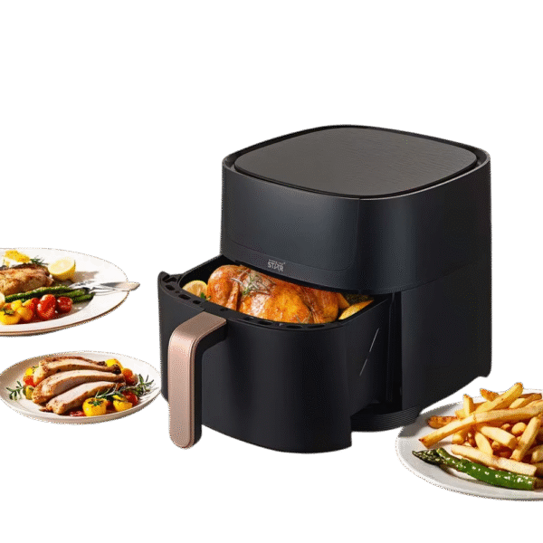 WINNING STAR AIR FRYER 6.0 LTR 1500W ST-9652 MADE IN CHINA ( 1 YEAR FULL WARRANTY ) - Image 1