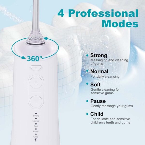 WINNING STAR WATER FLOSSERS IPX7 ST-9817 MADE IN CHINA ( 1 YEAR FULL WARRANTY ) - Image 2