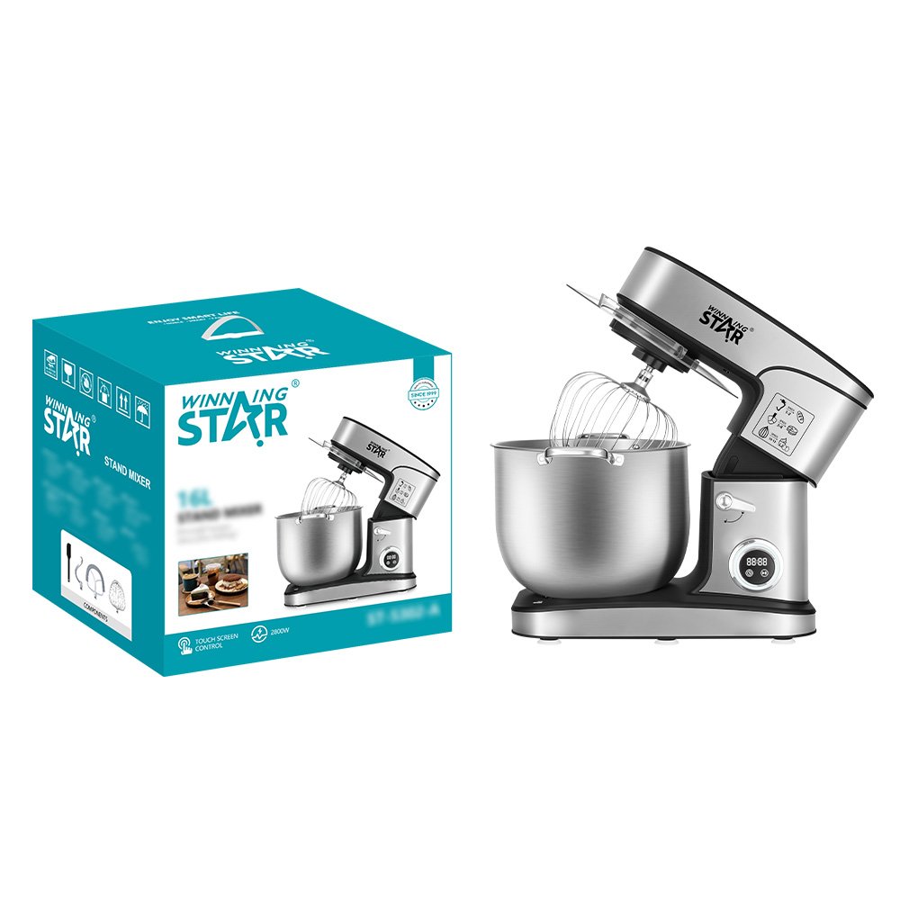 H58feb2c27a9547d48e2eaac45a5c20fbx WINNING STAR STAND MIXER 16L 2800W STEEL POT WITH TIMER ST-5302-A MADE IN CHINA ( 1 YEAR FULL WARRANTY ) - Image 1