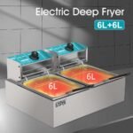 WINNING STAR DEEP FRYER DOUBLE 6L 2500W ST-9202 MADE IN CHINA ( 1 YEAR FULL WARRANTY ) - Image 3